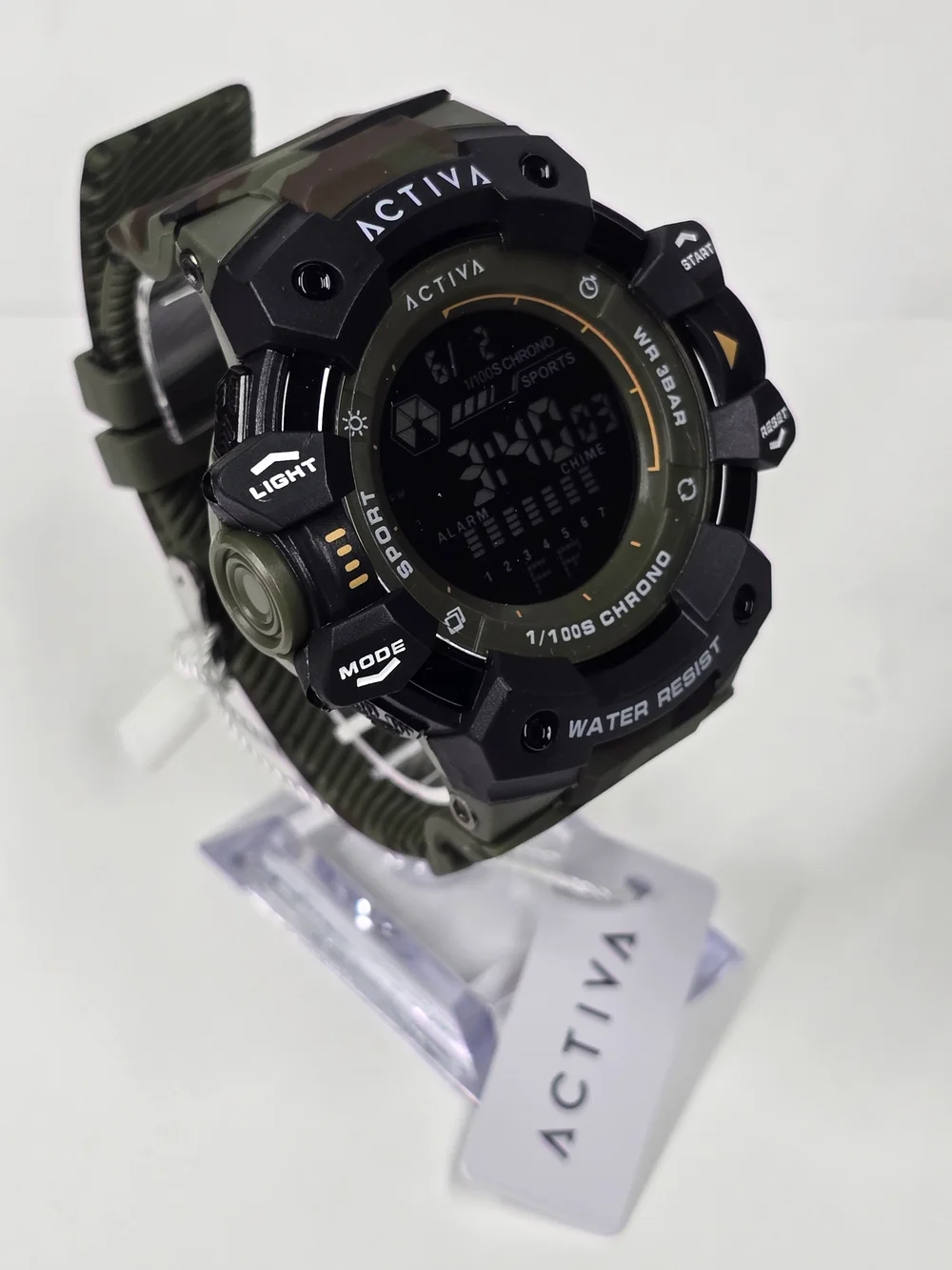 Activa Armour X Invicta Men's Digital Watch - 50mm, Camouflage (ACW8050MC-004)